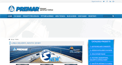 Desktop Screenshot of premarsrl.it